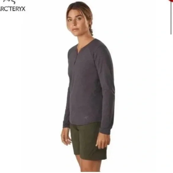Arc'teryx Women's Kadem Henley Long Sleeve size large - Picture 6 of 8